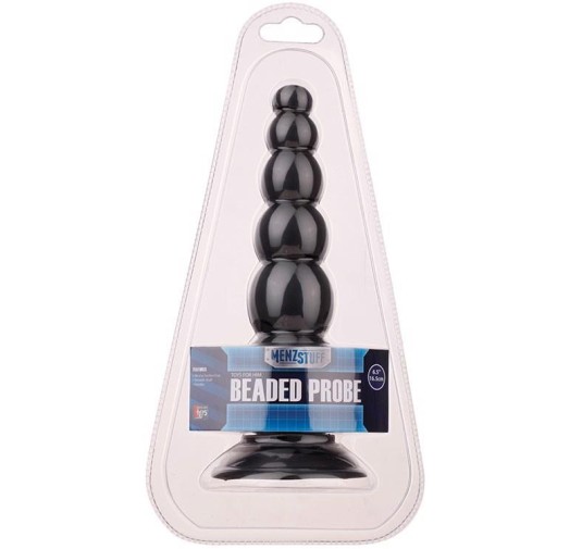 Plug-MENZSTUFF BEADED PROBE BLACK